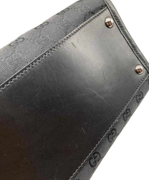 GUCCI（グッチ）GUCCI (グッチ) GGキャンバス ショルダーバッグ ブラック サイズ:なしの古着・服飾アイテム