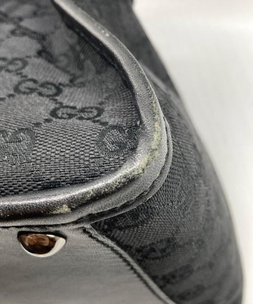 GUCCI（グッチ）GUCCI (グッチ) GGキャンバス ショルダーバッグ ブラック サイズ:なしの古着・服飾アイテム