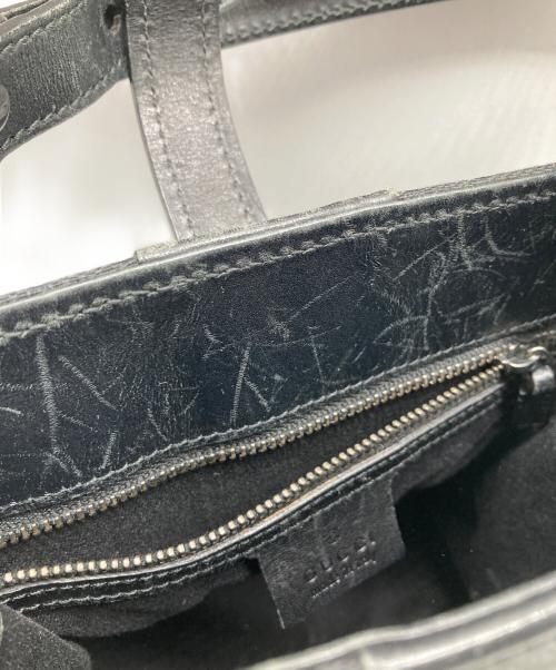 GUCCI（グッチ）GUCCI (グッチ) GGキャンバス ショルダーバッグ ブラック サイズ:なしの古着・服飾アイテム