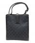 GUCCI (グッチ) GGキャンバス ショルダーバッグ ブラック サイズ:なし：15000円