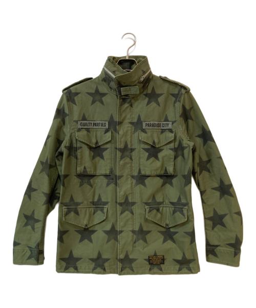 WACKO MARIA（ワコマリア）WACKO MARIA (ワコマリア) M-65 STAR FIELD COAT グリーン サイズ:40の古着・服飾アイテム