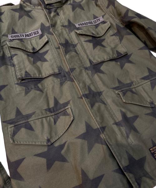 WACKO MARIA（ワコマリア）WACKO MARIA (ワコマリア) M-65 STAR FIELD COAT グリーン サイズ:40の古着・服飾アイテム