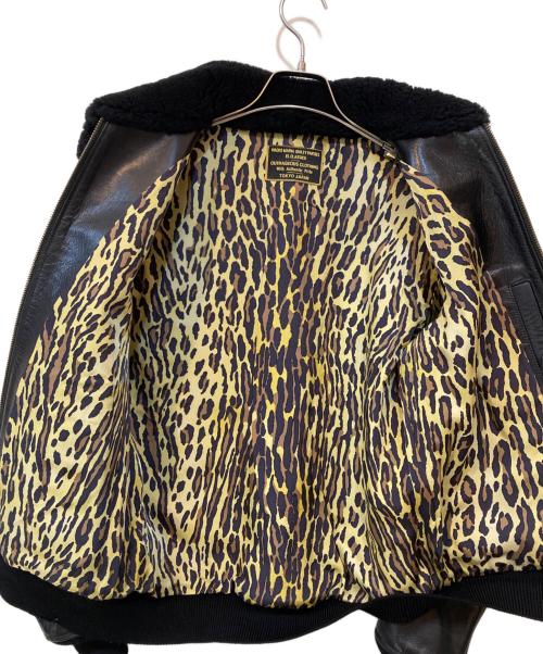 WACKO MARIA（ワコマリア）WACKO MARIA (ワコマリア) G1/レザージャケット ブラック サイズ:Mの古着・服飾アイテム