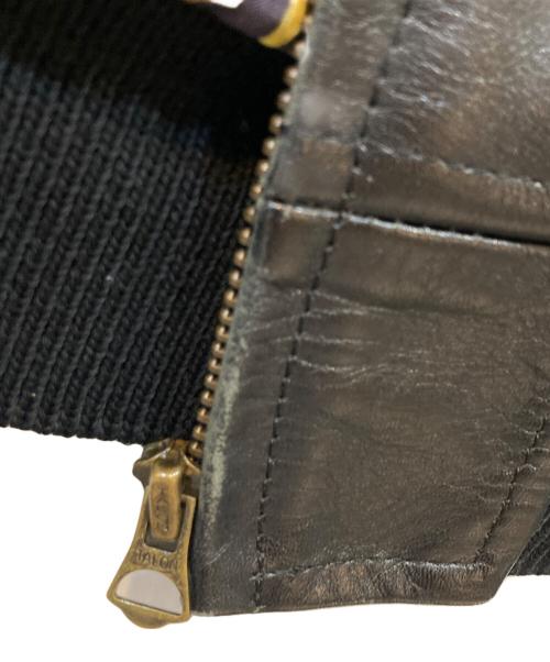 WACKO MARIA（ワコマリア）WACKO MARIA (ワコマリア) G1/レザージャケット ブラック サイズ:Mの古着・服飾アイテム