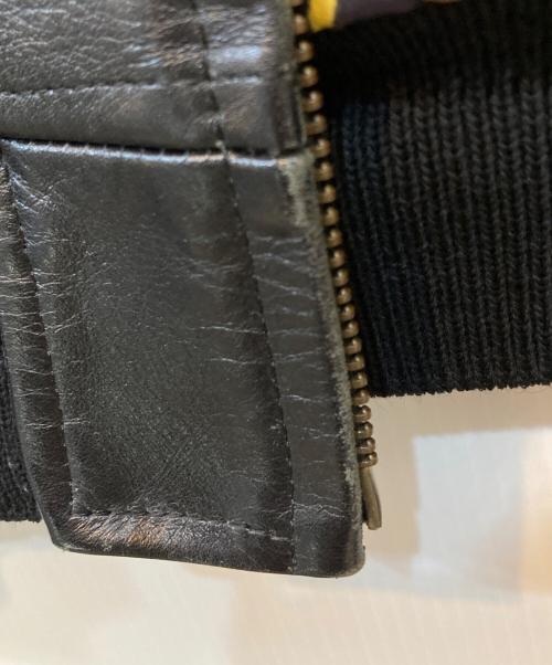 WACKO MARIA（ワコマリア）WACKO MARIA (ワコマリア) G1/レザージャケット ブラック サイズ:Mの古着・服飾アイテム