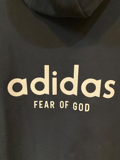 Fear Of God（フィア・オブ・ゴッド）FEAR OF GOD (フィア・オブ・ゴッド) adidas (アディダス) Heavy Fleece Hoodie/ヘビーフリースフーディー ブラック サイズ:2XLの古着・服飾アイテム
