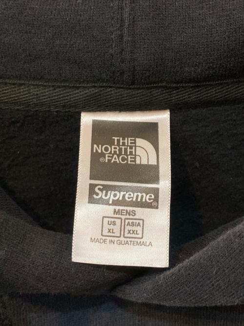 THE NORTH FACE（ザ ノース フェイス）THE NORTH FACE (ザ ノース フェイス) Supreme (シュプリーム) Bandana Hooded sweatshirt/バンダナフーデッドスウェットシャツ ブラック サイズ:XLの古着・服飾アイテム