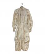 MAISON SPECIALメゾンスペシャル）の古着「メニーポケットマルチウェイオールインワン」｜ベージュ