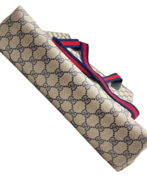 GUCCI（グッチ）GUCCI (グッチ) シェリーライン GG柄 PVC トートバッグ ベージュ サイズ:なしの古着・服飾アイテム