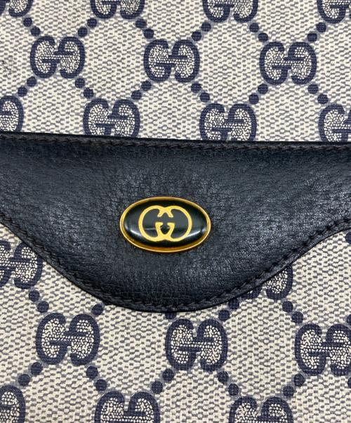 GUCCI（グッチ）GUCCI (グッチ) シェリーライン GG柄 PVC トートバッグ ベージュ サイズ:なしの古着・服飾アイテム