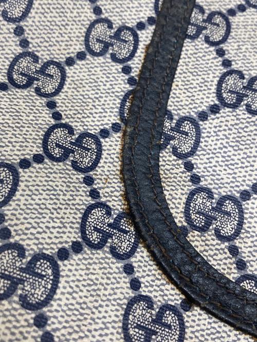 GUCCI（グッチ）GUCCI (グッチ) シェリーライン GG柄 PVC トートバッグ ベージュ サイズ:なしの古着・服飾アイテム