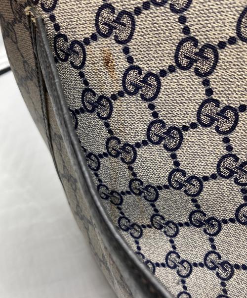 GUCCI（グッチ）GUCCI (グッチ) シェリーライン GG柄 PVC トートバッグ ベージュ サイズ:なしの古着・服飾アイテム