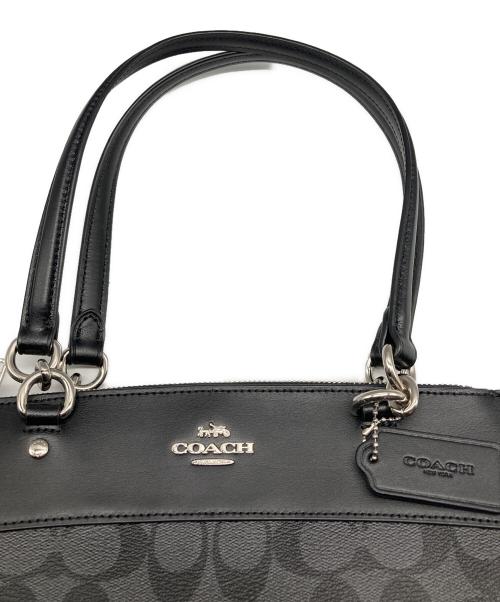 COACH（コーチ）COACH (コーチ) シグネチャー 2WAYショルダーバッグ ブラック サイズ:なしの古着・服飾アイテム