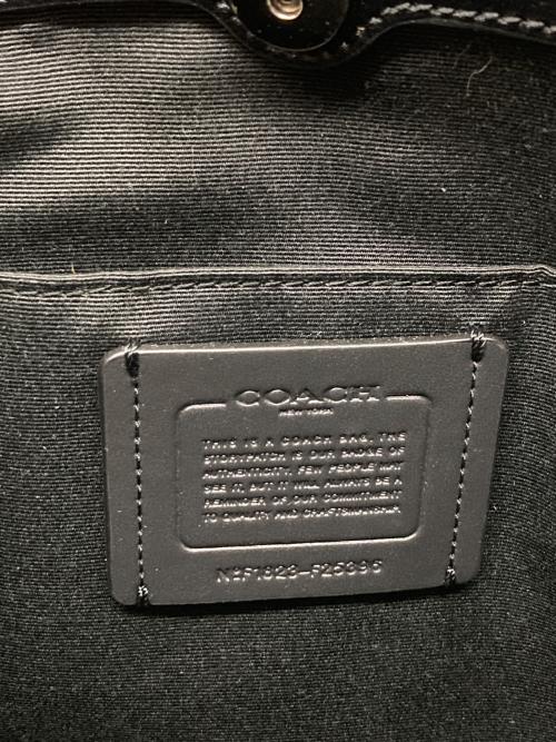 COACH（コーチ）COACH (コーチ) シグネチャー 2WAYショルダーバッグ ブラック サイズ:なしの古着・服飾アイテム