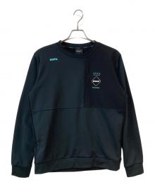 F.C.R.B.（エフシーレアルブリストル）の古着「PDK CREWNECK TOP スウェット」｜ブラック