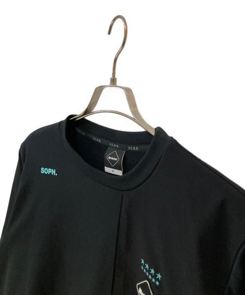 F.C.R.B.（エフシーレアルブリストル）F.C.R.B. (エフシーレアルブリストル) PDK CREWNECK TOP スウェット ブラック サイズ:Mの古着・服飾アイテム