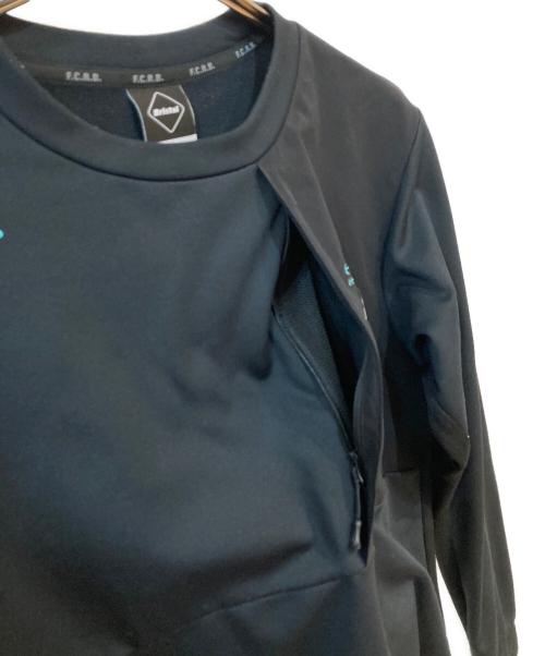 F.C.R.B.（エフシーレアルブリストル）F.C.R.B. (エフシーレアルブリストル) PDK CREWNECK TOP スウェット ブラック サイズ:Mの古着・服飾アイテム