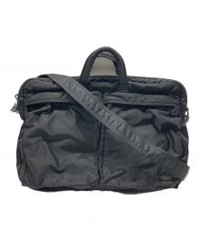 PORTER（ポーター）の古着「TANKER 2WAY BRIEFCASE/タンカー2WAYブリーフケース」｜ブラック
