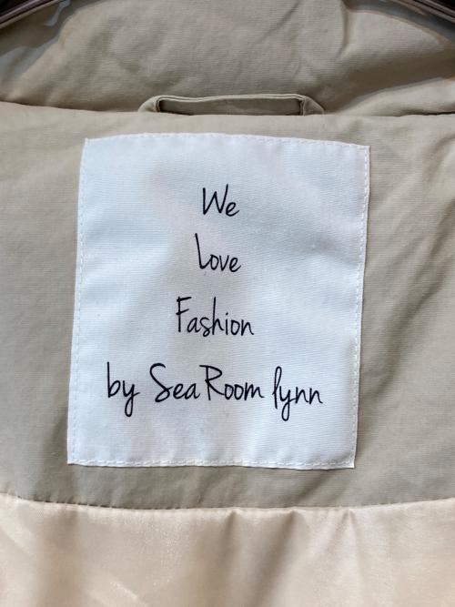 Sea Room lynn（シールームリン）Sea Room Lynn (シールームリン) Stand Collar ロングダウンコート ベージュ サイズ:Mの古着・服飾アイテム