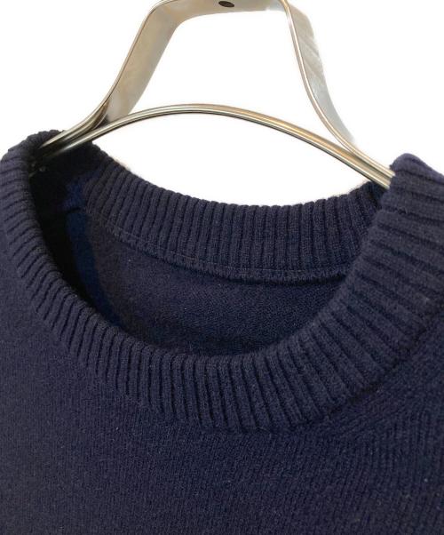 DEUXIEME CLASSE（ドゥーズィエム クラス）DEUXIEME CLASSE (ドゥーズィエム クラス) JUSPER クルーネック プルオーバー ネイビー サイズ:Ｆreeの古着・服飾アイテム