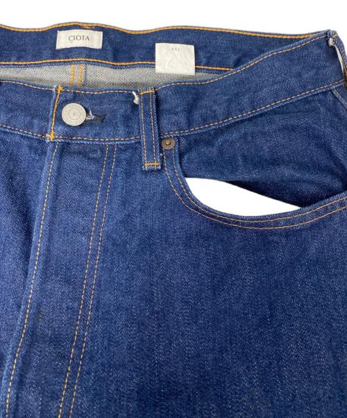 CIOTA（シオタ）CIOTA (シオタ) J.S HOMESTEAD (ジャーナルスタンダード ホームステッド) 別注 Denim Pants　デニムパンツ インディゴ サイズ:83.5㎝の古着・服飾アイテム