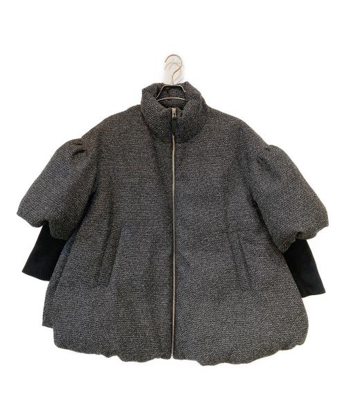 CELFORD（セルフォード）CELFORD (セルフォード) ツイードパテッドブルゾン グレー サイズ:Ｆreeの古着・服飾アイテム