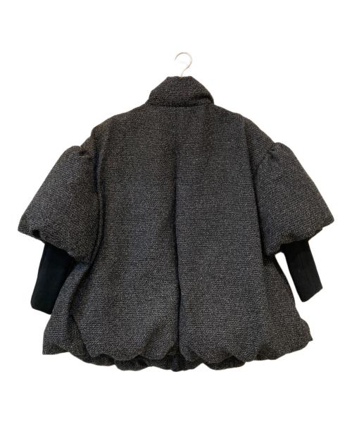 CELFORD（セルフォード）CELFORD (セルフォード) ツイードパテッドブルゾン グレー サイズ:Ｆreeの古着・服飾アイテム