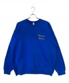 WACKO MARIA×JERZEESワコマリア×ジャージーズ）の古着「22SS CREW NECK SWEAT SHIRT」｜ブルー