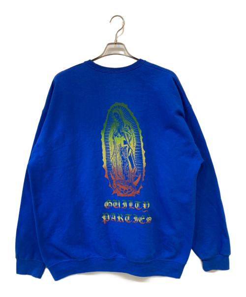 WACKO MARIA（ワコマリア）WACKO MARIA (ワコマリア) JERZEES (ジャージーズ) 22SS CREW NECK SWEAT SHIRT ブルー サイズ:2XLの古着・服飾アイテム