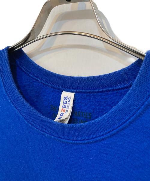 WACKO MARIA（ワコマリア）WACKO MARIA (ワコマリア) JERZEES (ジャージーズ) 22SS CREW NECK SWEAT SHIRT ブルー サイズ:2XLの古着・服飾アイテム