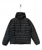 Patagoniaパタゴニア）の古着「00s DOWN SWEATER PULLOVER HOODY」｜ブラック