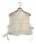 MAISON SPECIAL（メゾンスペシャル）の古着「Tulle Layered Mini Vest」｜アイボリー