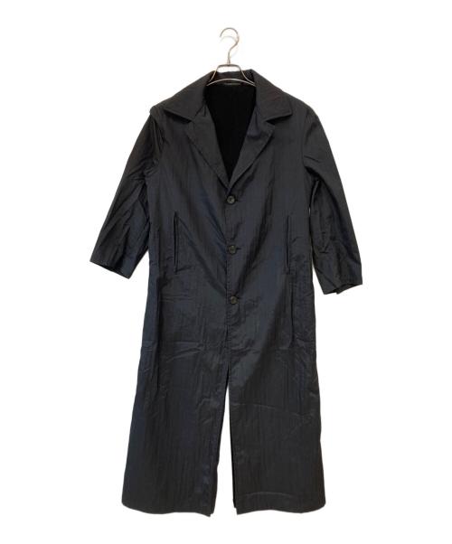 Yohji Yamamoto pour homme（ヨウジヤマモト プールオム）Yohji Yamamoto pour homme (ヨウジヤマモト プールオム) 鹿鳴館期 95AW ナイロンコート ブラック サイズ:Ｓの古着・服飾アイテム