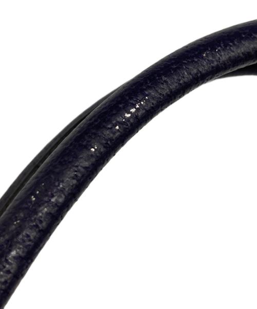 PRADA（プラダ）PRADA (プラダ) テスートナイロン×レザー ハンドバッグ カーキ×パープル サイズ:なしの古着・服飾アイテム