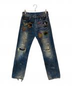 LEVI'S VINTAGE CLOTHINGリーバイス ビンテージ クロージング）の古着「501 THE JOURNEY デニムパンツ」｜インディゴ