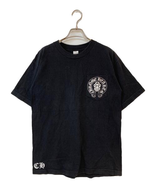 CHROME HEARTS（クロムハーツ）CHROME HEARTS (クロムハーツ) OLD AMERICAN FLAG TEE ブラック サイズ:Mの古着・服飾アイテム