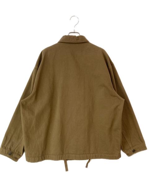 nest Robe（ネストローブ）nest Robe (ネストローブ) UpcycleLino BASIC チノフィールドジャケット ブラウン サイズ:2の古着・服飾アイテム