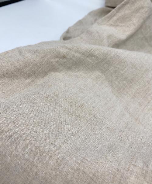 nest Robe（ネストローブ）nest Robe (ネストローブ) ブラックリネン ボタンサロペット ベージュ サイズ:FREEの古着・服飾アイテム