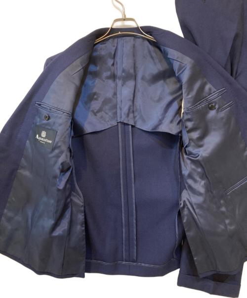 Aquascutum（アクアスキュータム）Aquascutum (アクアスキュータム) セットアップスーツ ネイビー サイズ:90A4の古着・服飾アイテム