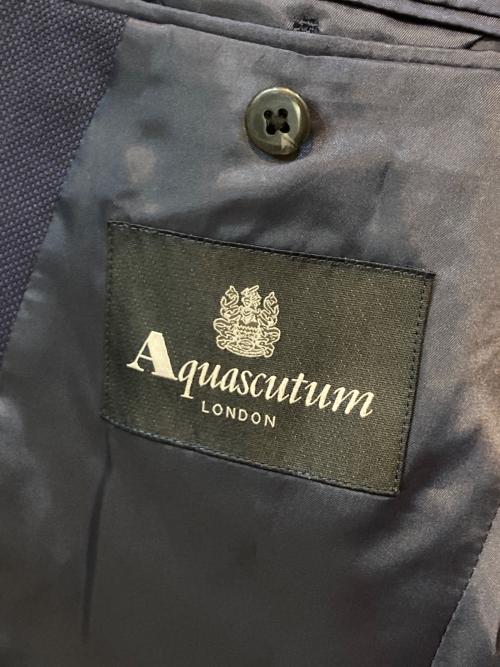 Aquascutum（アクアスキュータム）Aquascutum (アクアスキュータム) セットアップスーツ ネイビー サイズ:90A4の古着・服飾アイテム
