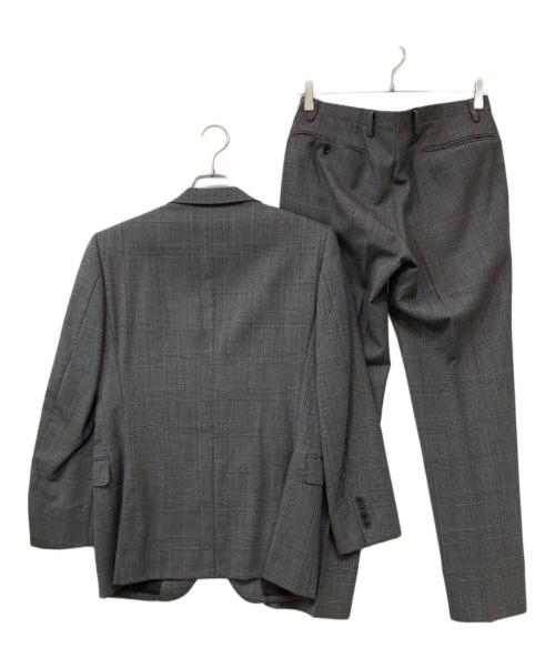 BURBERRY LONDON（バーバリーロンドン）BURBERRY LONDON (バーバリーロンドン) グレンチェック セットアップスーツ グレー サイズ:90-76-165の古着・服飾アイテム
