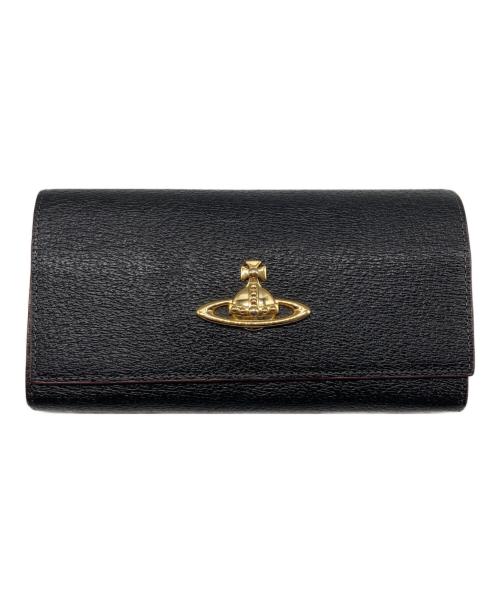 Vivienne Westwood（ヴィヴィアンウエストウッド）Vivienne Westwood (ヴィヴィアンウエストウッド) EXECUTIVE がま口 ロングウォレット ブラック サイズ:なしの古着・服飾アイテム
