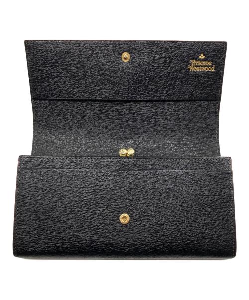 Vivienne Westwood（ヴィヴィアンウエストウッド）Vivienne Westwood (ヴィヴィアンウエストウッド) EXECUTIVE がま口 ロングウォレット ブラック サイズ:なしの古着・服飾アイテム