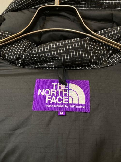 THE NORTHFACE PURPLELABEL（ザ・ノースフェイス パープルレーベル）THE NORTHFACE PURPLELABEL (ザ・ノースフェイス パープルレーベル) BEAMS (ビームス) 別注 ダウンジャケット グレー サイズ:Mの古着・服飾アイテム