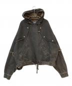 dig your own graveデグヨアオウングレイブ）の古着「デニムジャケット」｜グレー