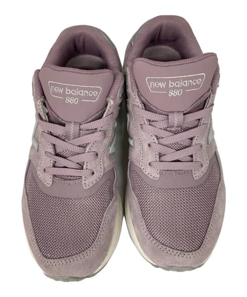 NEW BALANCE（ニューバランス）NEW BALANCE (ニューバランス) ローカットスニーカー パープル サイズ:24.5cmの古着・服飾アイテム