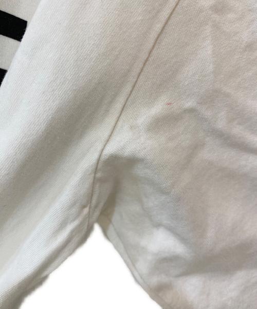 CELINE（セリーヌ）CELINE (セリーヌ) ルーズTシャツ / コットンジャージー エクリュ / ブラック サイズ:XXSの古着・服飾アイテム