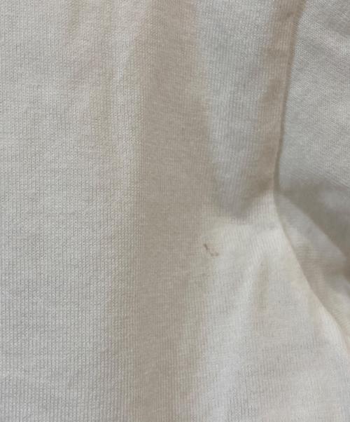 CELINE（セリーヌ）CELINE (セリーヌ) ルーズTシャツ / コットンジャージー エクリュ / ブラック サイズ:XXSの古着・服飾アイテム