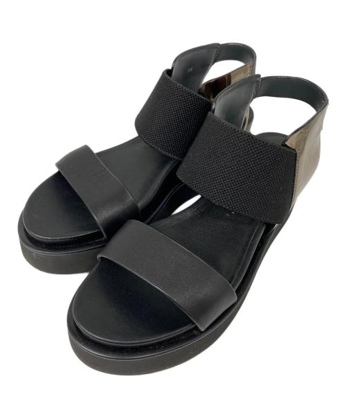 UNITED NUDE（ユナイテッドヌード）UNITED NUDE (ユナイテッドヌード) スポーツサンダル ブラック サイズ:23の古着・服飾アイテム