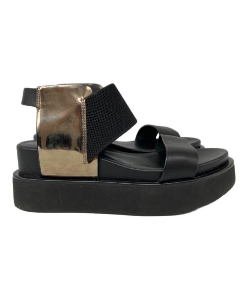 UNITED NUDE（ユナイテッドヌード）UNITED NUDE (ユナイテッドヌード) スポーツサンダル ブラック サイズ:23の古着・服飾アイテム